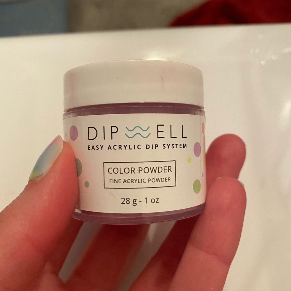 Dip well dip powder